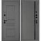 Входная дверь Октава-150 панель фрезерованная PR-173 серая