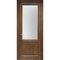 Межкомнатная дверь массив дуба сращенный Дверцов Ливорно остеклённая