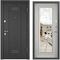 Фото входная cтальная дверь Torex Delta PRO MP DL-2 чёрный шёлк CK6-CM ПВХ бьянко