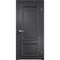 Фото межкомнатной двери эмаль Дверцов Болонья цвет сигнальный чёрный RAL 9004 глухая