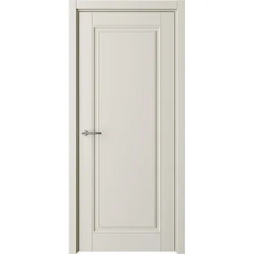 Межкомнатная дверь эмаль Классика 1 латте глухая