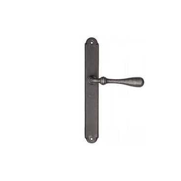 Ручка на планке для межкомнатной двери Retro PL01-IA античное серебро