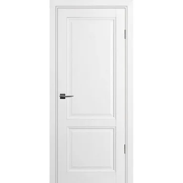Межкомнатная дверь экошпон PSU-38 белая глухая