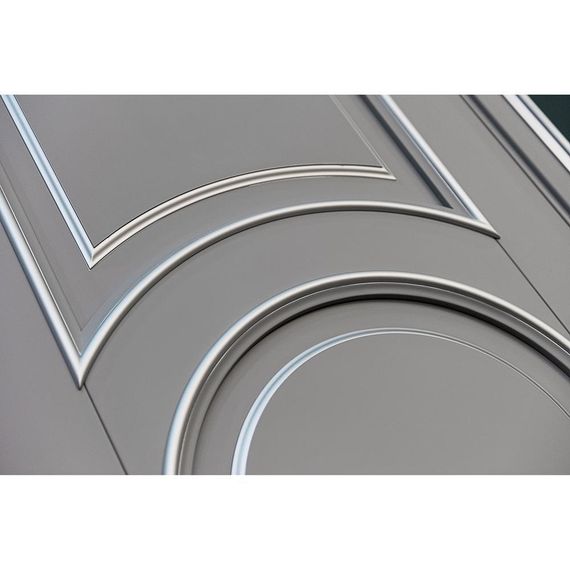 Межкомнатная дверь массив бука Viporte Лацио Амбиенте тауп глухая