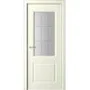 Фото межкомнатная дверь эмаль Albero Стиль 1 слоновая кость остеклённая