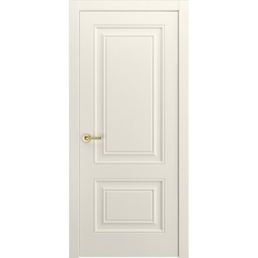 Межкомнатная дверь эмаль Версаль-1Ф молочно-белая RAL 9010 глухая