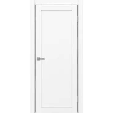 Межкомнатная дверь экошпон Турин 501.1 белый снежный глухая