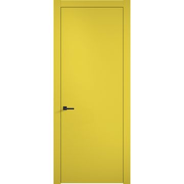 Межкомнатная дверь эмаль Дверцов Мона RAL 1016 глухая