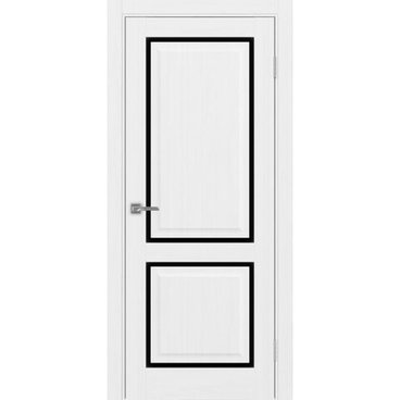 Межкомнатная дверь Тоскана 602С.2121 белый лёд со стеклом