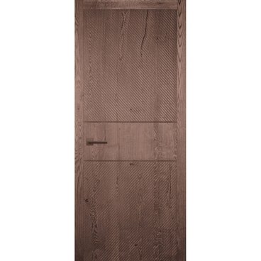 Межкомнатная дверь массив дуба Легно 11 галифакс табак глухая