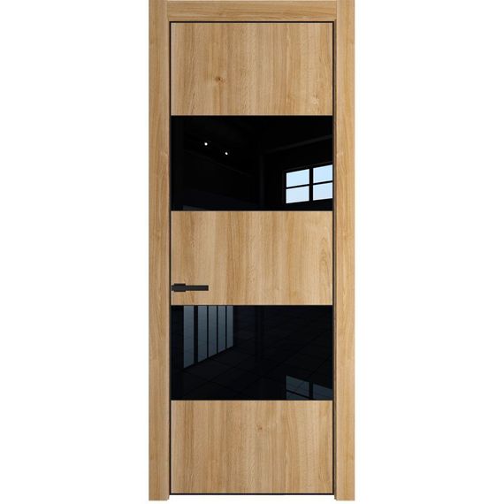 Межкомнатная дверь Profil Doors 22NA дуб карамель остеклённая