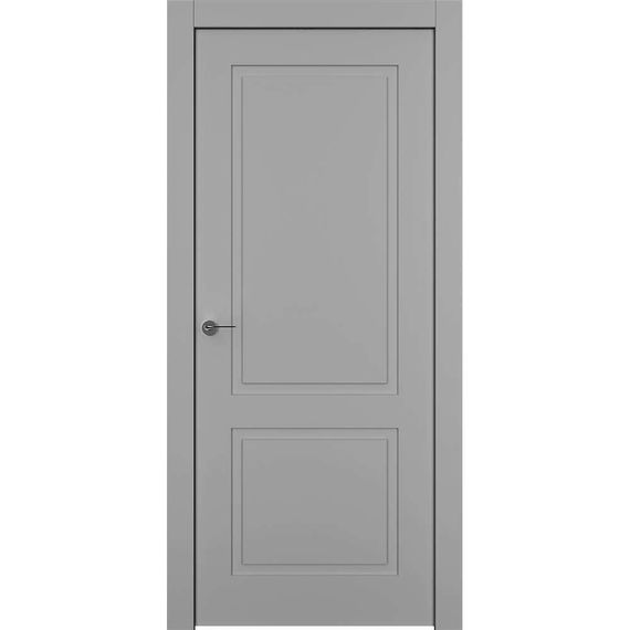 Фото противопожарной двери Классика-2 серая эмаль EIS60
