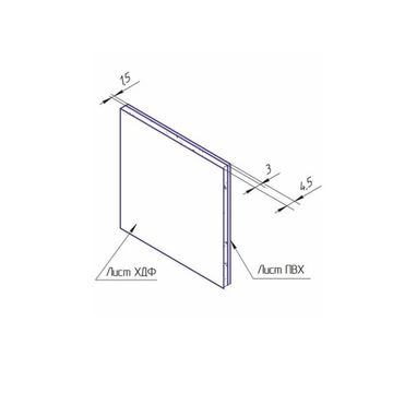 Добор Kapelli телескопический влагостойкий ПВХ для F-наличника