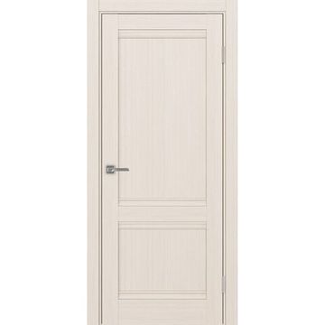Межкомнатная дверь экошпон Турин 502U.11 ясень перламутровый глухая