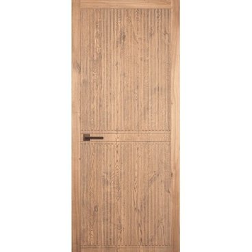 Межкомнатная дверь массив дуба Легно 4 дуб натуральный глухая