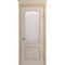 Межкомнатная дверь массив ясеня Viporte Бристоль прованс глянец остеклённая