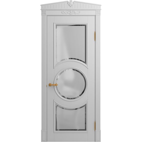 Межкомнатная дверь массив бука Viporte Лацио Амбиенте аворио остеклёние 3