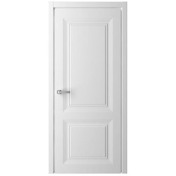 Межкомнатная дверь эмаль Стиль Богема белая глухая