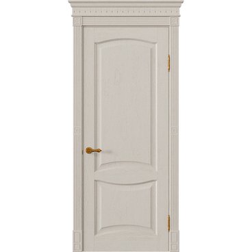 Межкомнатная дверь массив дуба Viporte Классика 2 мускато глухая