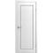Фото двери Мадрид-1 белая эмаль остеклённая