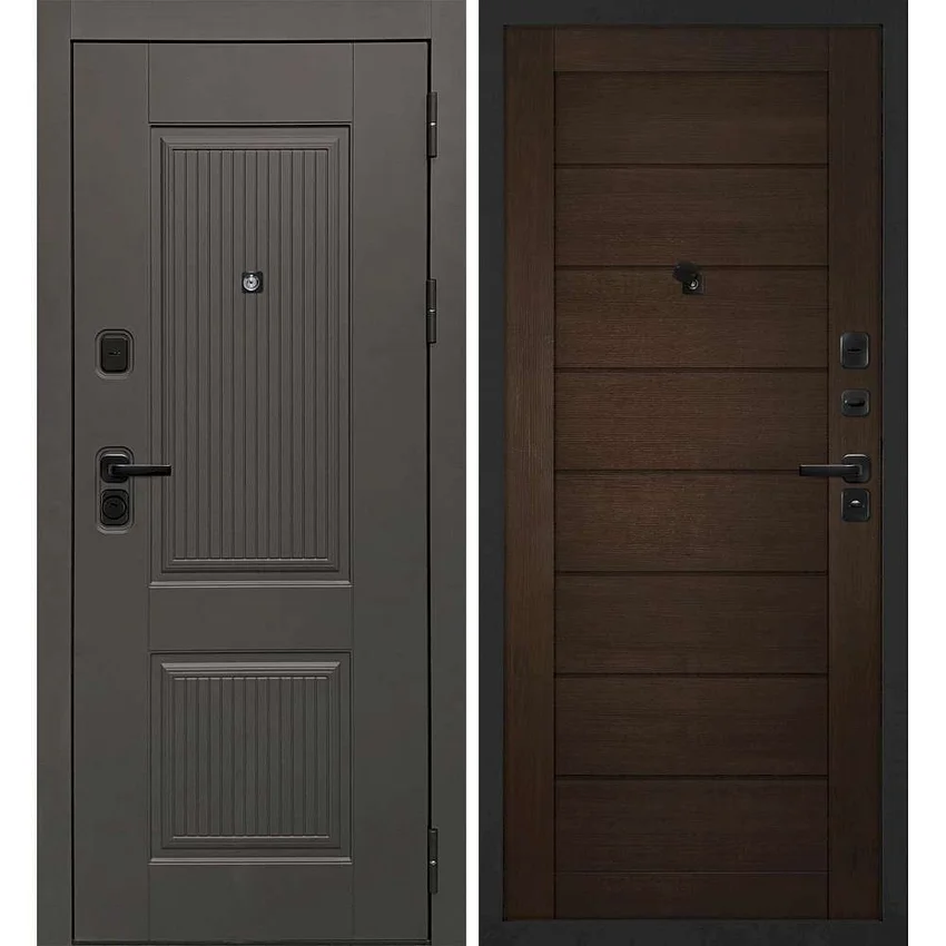 Входная дверь Линея-214 панель сборная венге