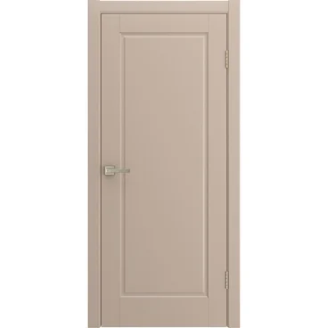 Межкомнатная дверь Аура латте эмаль глухая