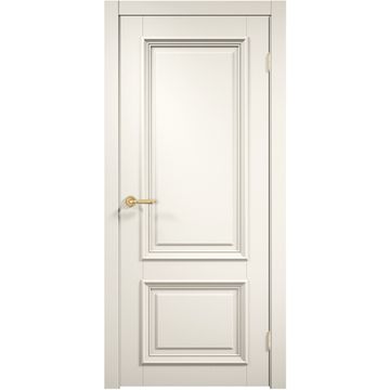 Межкомнатная дверь эмаль Дверцов Болонья цвет белый RAL 9010 глухая