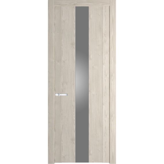 Межкомнатная дверь 1.9N каштан светлый остеклённая