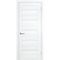 Фото межкомнатной двери экошпон Profilo Porte PSC-48 белая стекло Lacobel белый