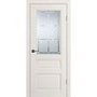 Фото двери экошпон PSU-39 зефир остеклённая