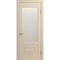 Межкомнатная дверь массив бука Viporte Неаполь ваниль остеклённая