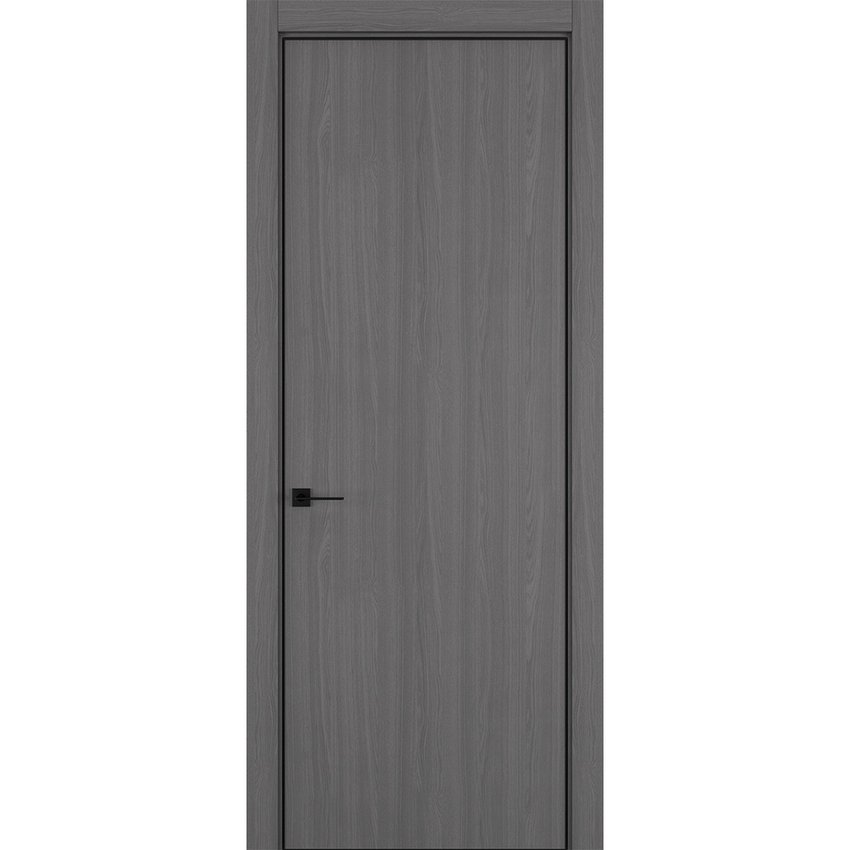 Фото межкомнатной двери керамик MN 1 дуб серый глухая
