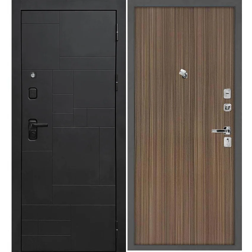 Входная дверь Лабиринт-201 панель гладкая эвкалипт испанский