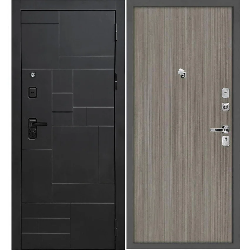 Входная дверь Лабиринт-201 панель гладкая эвкалипт португальский