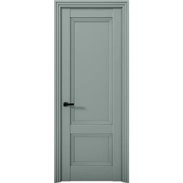 Межкомнатная дверь экошпон Кобальт 39 Deep Green глухая