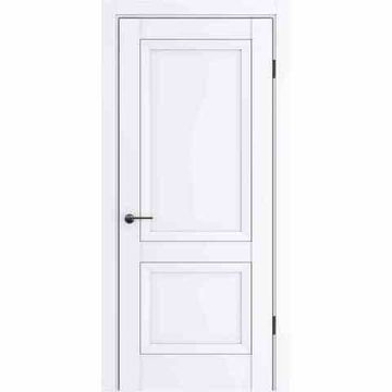 Межкомнатная дверь экошпон ДП-61 white pearl глухая