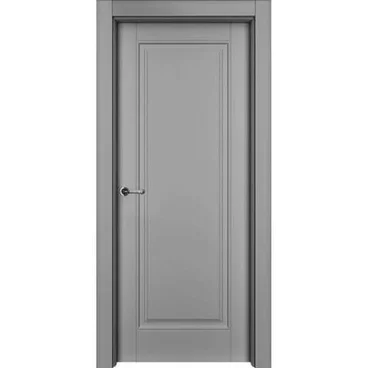 Противопожарная дверь Оксфорд серая эмаль EIS60