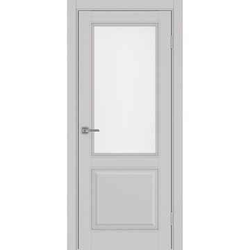 Межкомнатная дверь Тоскана багет 602.21 пепельный со стеклом