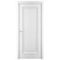 Фото межкомнатной дверь эмаль Багет 1 белая глухая