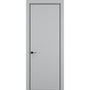 Фото межкомнатной двери керамик MN 1 шеллак серый глухая