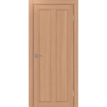 Межкомнатная дверь экошпон Турин 521.11 ясень тёмный глухая