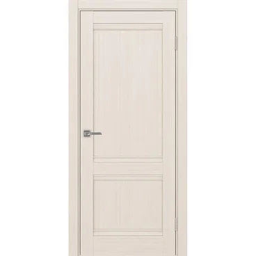 Межкомнатная дверь экошпон Турин 502U.11 ясень перламутровый глухая
