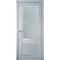 Фото межкомнатной двери экошпон Uberture Perfecto 108 barhat light grey остеклённая
