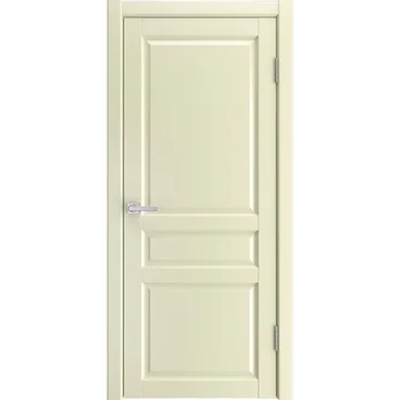 Межкомнатная дверь экошпон Emalit 3 слоновая кость глухая