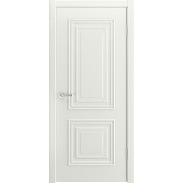 Межкомнатная дверь эмаль Турин 2 белая RAL 9010 глухая