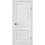 Межкомнатная дверь экошпон ДП-H12 white pearl глухая