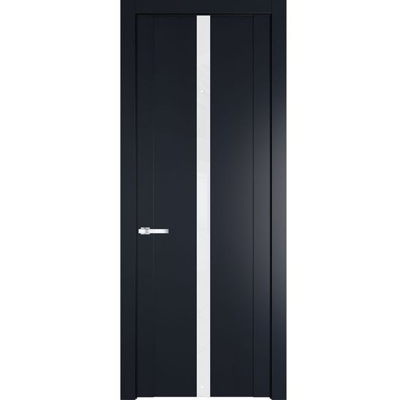 Межкомнатная дверь 1.8P нэви блу остеклённая