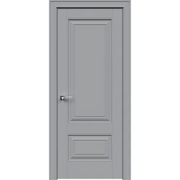 Межкомнатная дверь эмаль Дельта 2 серая глухая