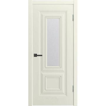 Межкомнатная дверь эмаль Титул 2 В1 шампань со стеклом