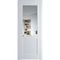 Межкомнатная дверь 3.2.2PM вайт остеклённая